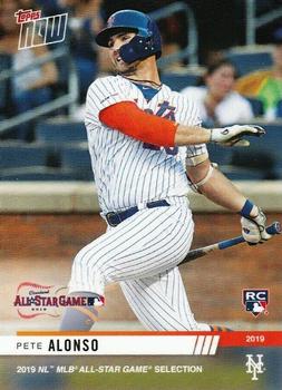 2019 Topps Now National League All-Star Team #NL-2 Pete Alonso Front