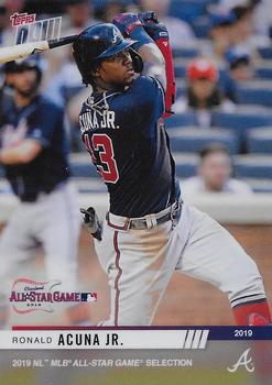 2019 Topps Now National League All-Star Team #NL-3 Ronald Acuna Jr. Front