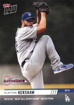 2019 Topps Now National League All-Star Team #NL-5 Clayton Kershaw Front