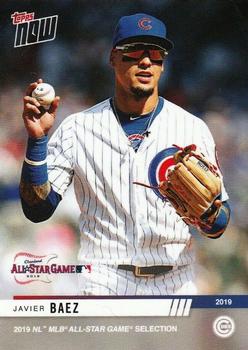 2019 Topps Now National League All-Star Team #NL-8 Javier Baez Front