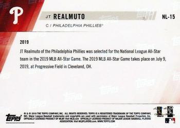 2019 Topps Now National League All-Star Team #NL-15 JT Realmuto Back