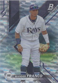 2019 Bowman Platinum - Top Prospects Ice #TOP-9 Wander Franco Front