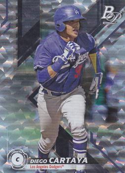 2019 Bowman Platinum - Top Prospects Ice #TOP-58 Diego Cartaya Front