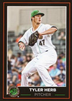 2019 Choice Norfolk Tides #2 Tyler Herb Front