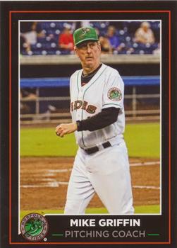 2019 Choice Norfolk Tides #16 Mike Griffin Front