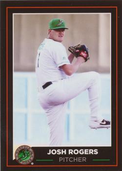 2019 Choice Norfolk Tides #24 Josh Rogers Front
