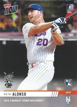 2019 Topps Now Home Run Derby #HRD-2 Pete Alonso Front