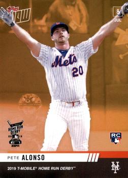 2019 Topps Now Home Run Derby #HRD-2B Pete Alonso Front