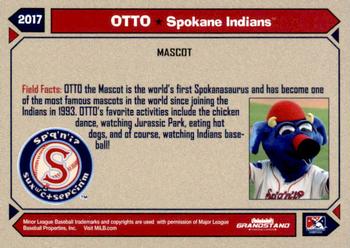 2017 Grandstand Spokane Indians #NNO Otto Back