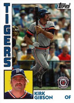 2019 Topps Detroit Tigers 1984 Topps 35th Anniversary #DT-1 Kirk Gibson Front