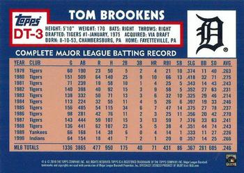 1984 Topps #14 Tom Brookens Detroit Tigers