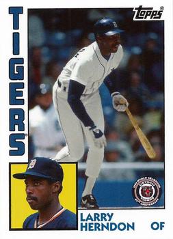 2019 Topps Detroit Tigers 1984 Topps 35th Anniversary #DT-9 Larry Herndon Front