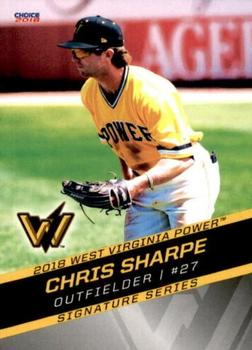 2018 Choice West Virginia Power #21 Chris Sharpe Front