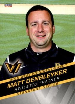 2018 Choice West Virginia Power #32 Matt Denbleyker Front