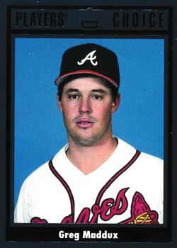 1993 Cartwrights Players Choice #3 Greg Maddux Front