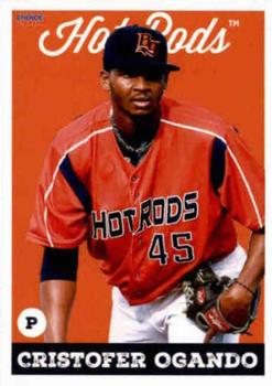 2019 Choice Bowling Green Hot Rods #16 Cristofer Ogando Front