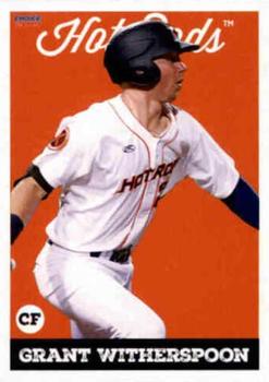 2019 Choice Bowling Green Hot Rods #28 Grant Witherspoon Front
