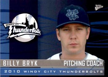 2010 MultiAd Windy City ThunderBolts #4 Billy Bryk Front