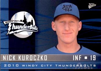 2010 MultiAd Windy City ThunderBolts #23 Nick Kuroczko Front