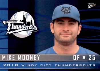 2010 MultiAd Windy City ThunderBolts #30 Mike Mooney Front
