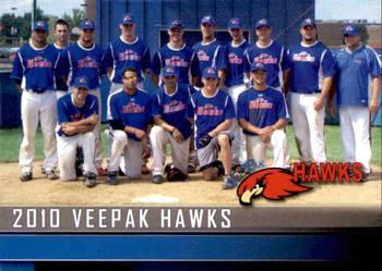 2010 MultiAd Windy City ThunderBolts #31 Veepak Hawks Team Front