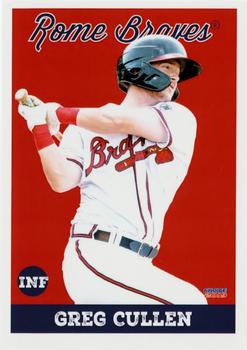 2019 Choice Rome Braves #4 Greg Cullen Front