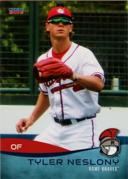 2016 Choice Rome Braves Update #42 Tyler Neslony Front