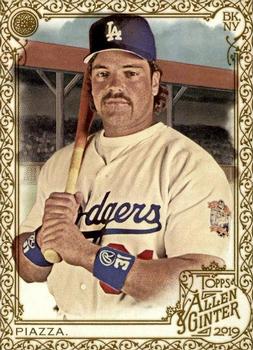 2019 Topps Allen & Ginter - Gold #35 Mike Piazza Front