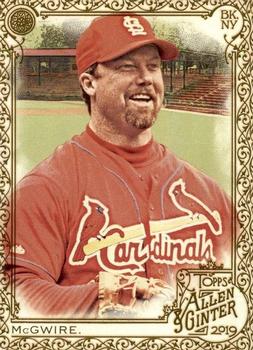 2019 Topps Allen & Ginter - Gold #61 Mark McGwire Front