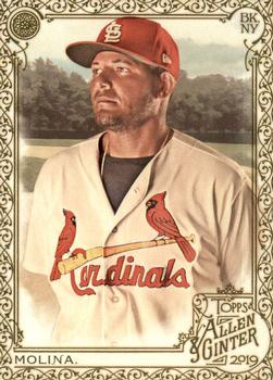 2019 Topps Allen & Ginter - Gold #63 Yadier Molina Front
