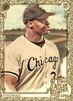 2019 Topps Allen & Ginter - Gold #118 Frank Thomas Front