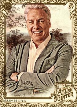 2019 Topps Allen & Ginter - Gold #151 Marc Summers Front
