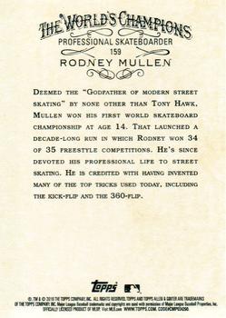 2019 Topps Allen & Ginter - Gold #159 Rodney Mullen Back