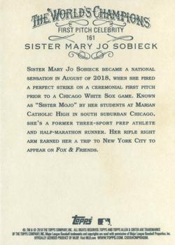 2019 Topps Allen & Ginter - Gold #161 Sister Mary Jo Sobieck Back