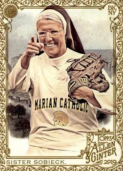 2019 Topps Allen & Ginter - Gold #161 Sister Mary Jo Sobieck Front