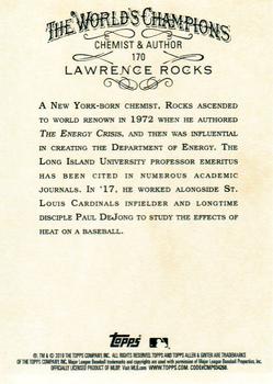 2019 Topps Allen & Ginter - Gold #170 Lawrence Rocks Back