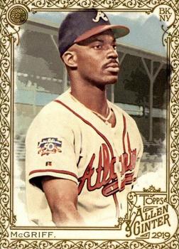 2019 Topps Allen & Ginter - Gold #273 Fred McGriff Front