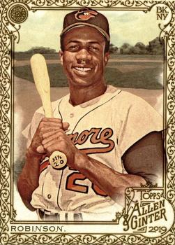 2019 Topps Allen & Ginter - Gold #277 Frank Robinson Front