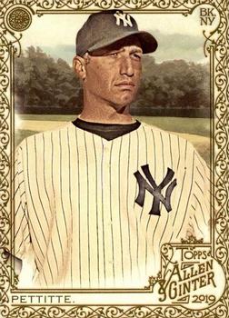 2019 Topps Allen & Ginter - Gold #283 Andy Pettitte Front