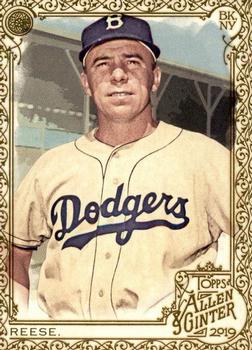 2019 Topps Allen & Ginter - Gold #290 Pee Wee Reese Front