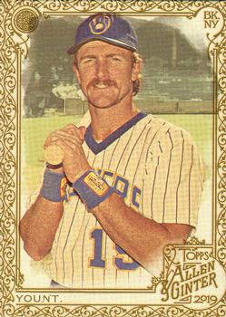 2019 Topps Allen & Ginter - Gold #352 Robin Yount Front