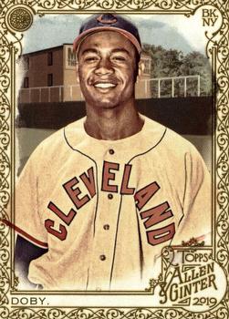 2019 Topps Allen & Ginter - Gold #359 Larry Doby Front