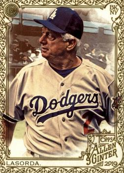 2019 Topps Allen & Ginter - Gold #396 Tommy Lasorda Front