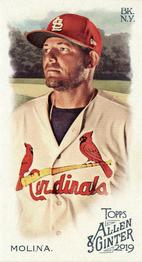 2019 Topps Allen & Ginter - Mini A & G Back #63 Yadier Molina Front
