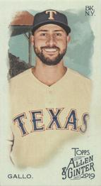 2019 Topps Allen & Ginter - Mini A & G Back #92 Joey Gallo Front