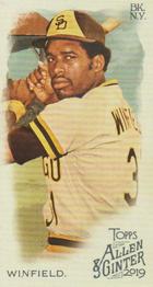 2019 Topps Allen & Ginter - Mini A & G Back #382 Dave Winfield Front