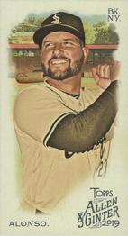 2019 Topps Allen & Ginter - Mini No Card Number #NNO Yonder Alonso Front