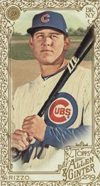 2019 Topps Allen & Ginter - Mini Gold Border #17 Anthony Rizzo Front