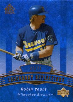 2005 Upper Deck Reflections - Blue #152 Robin Yount Front
