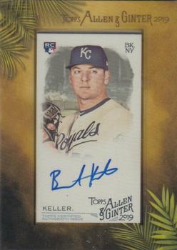 2019 Topps Allen & Ginter - Baseball Framed Mini Autographs #MA-BK Brad Keller Front